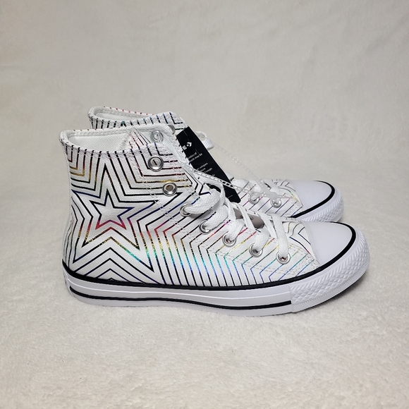 Converse Shoes - Converse Chuck Taylor Rainbow Metallic All Star Hi